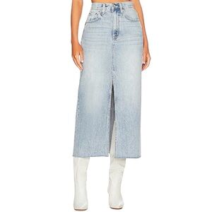 Blank NYC In My Mind Denim Maxi Skirt